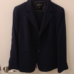 Single breastfed black suit